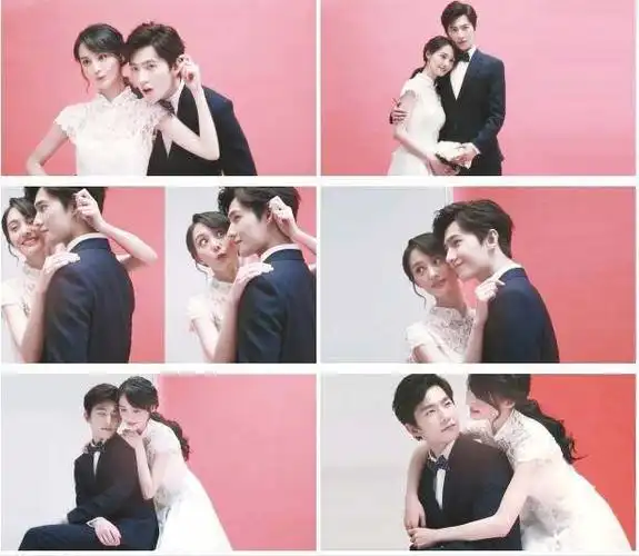 范冰冰,赵丽颖,杨幂,郑爽,热巴婚纱照,你最想把谁娶回家?