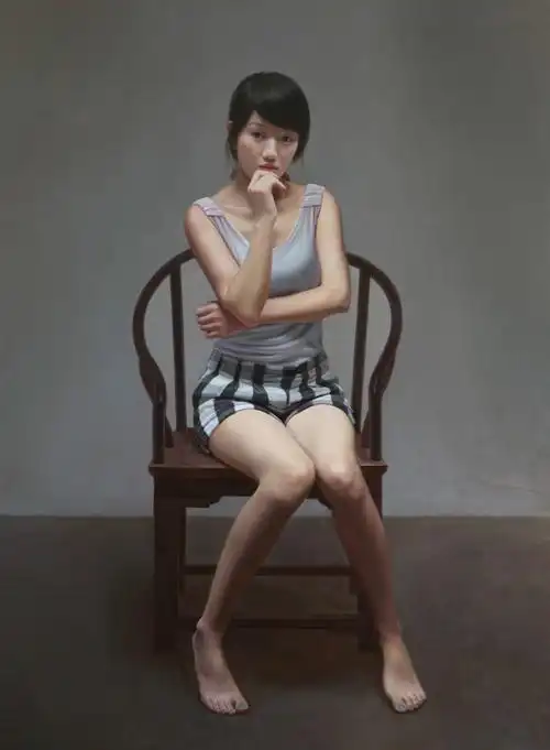 论油画精神性的表达与选择美若天仙的超写实人体油画欣赏