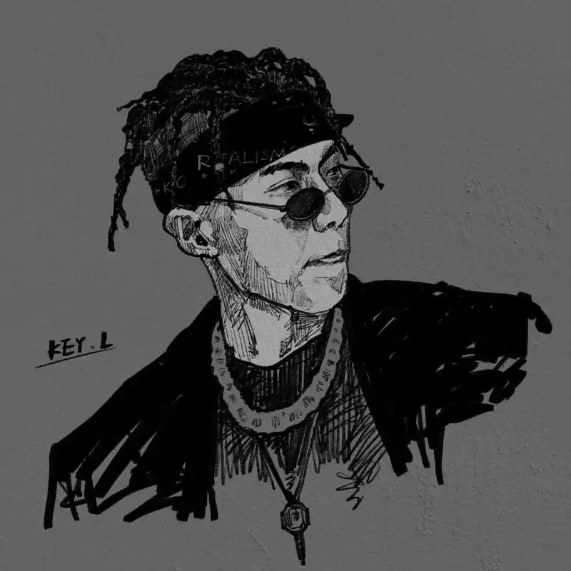 插画头像·说唱歌手篇.是你心中的帅哥说唱吗?#说唱 #帅哥说 - 抖音