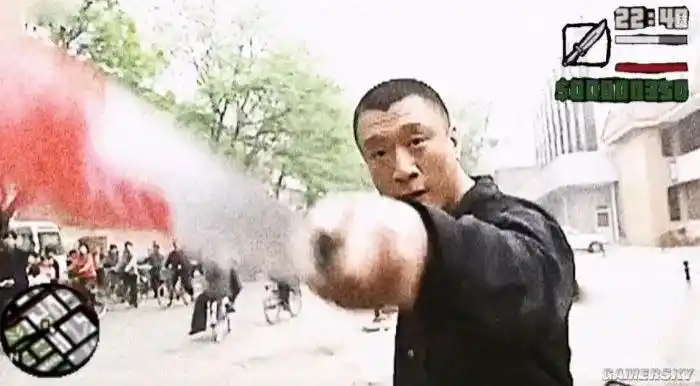 有人让刘华强穿越到了圣安地列斯,整个西瓜摊都弥漫着一股自由的气息