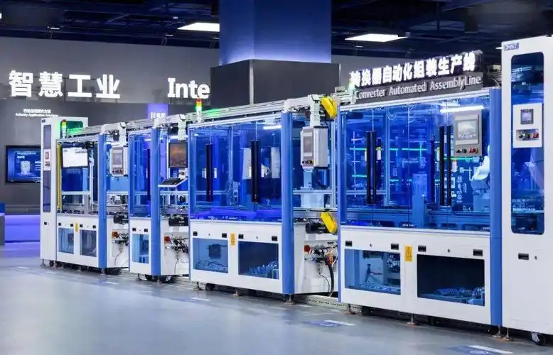 智能装备制造方面,正泰已经形成了以柔性化组装,冲焊一体化,智能物流