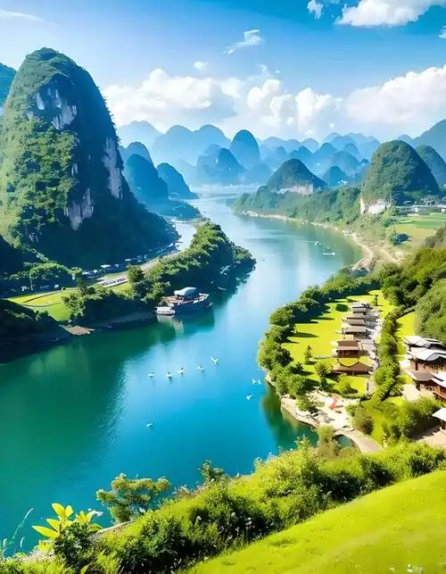 ai蓝天白云绿水(一)