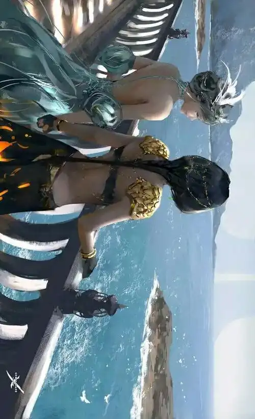 鬼刀wlop #全屏壁纸 原作者:wlop 鬼刀～愿喜-79