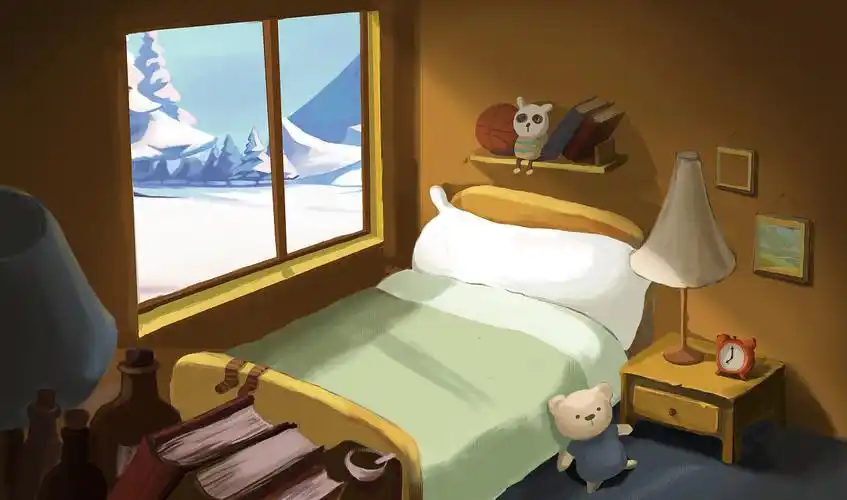 小狐狸家的室内场景.