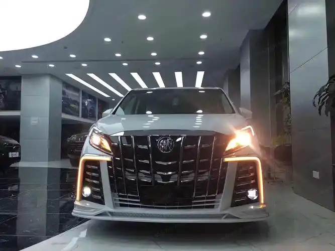 别克gl8升级改装埃尔法款大包围中网前杠后杠