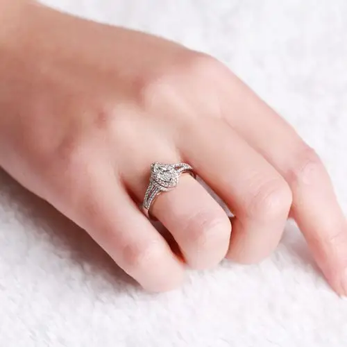 5克拉钻戒_钻石戒指_戒指(形状:橄榄形,颜色:f-g,净度:vs)-佐卡伊