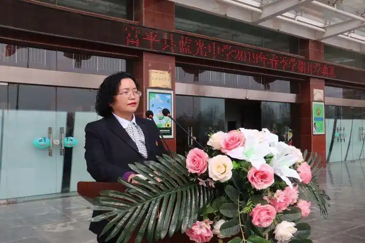 凝心聚力扬帆起航富平县蓝光中学隆重举行开学典礼