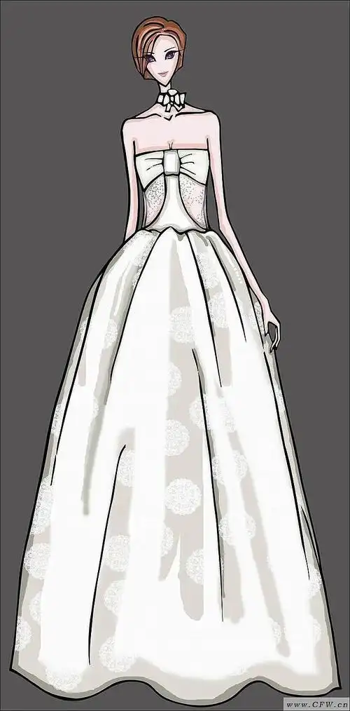 服装专题设计 婚纱-婚纱礼服设计-服装设计