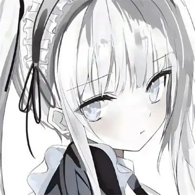 可爱动漫二次元呆萌女生头像图片