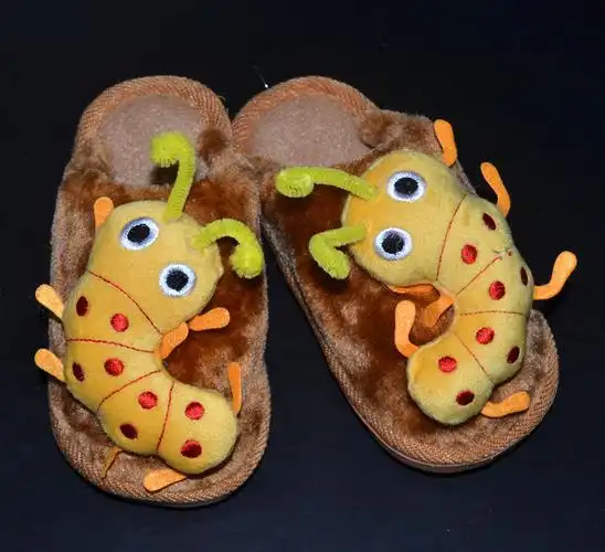 2012新款拖鞋室内拖鞋 可爱动物拖鞋 儿童拖鞋棉拖批发图片_4