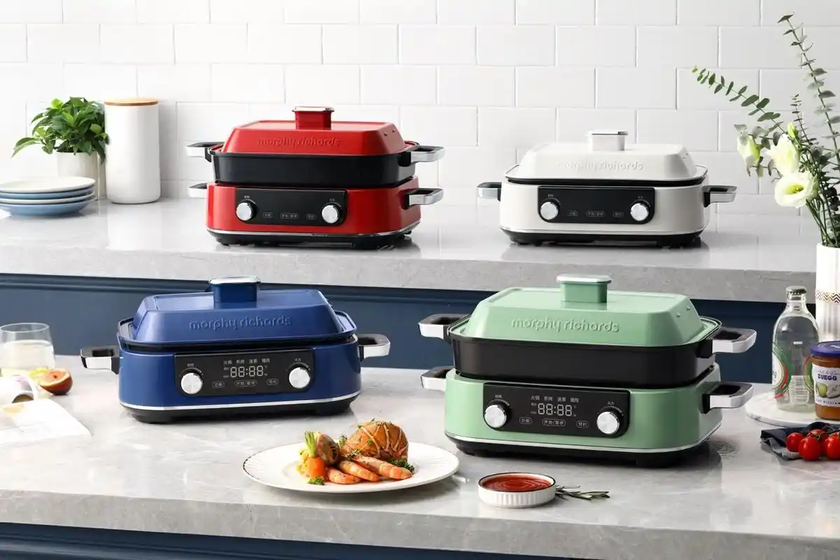 摩飞经典再进化二代多功能锅打造时髦料理