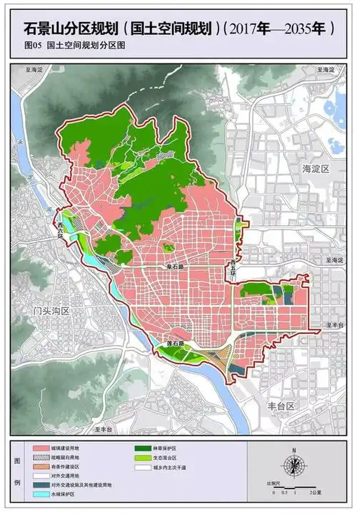重磅石景山分区规划全文发布未来石景山将会是这样