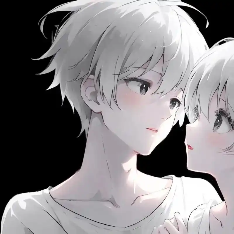 情侣头像丨怦然心动卡通情侣头像