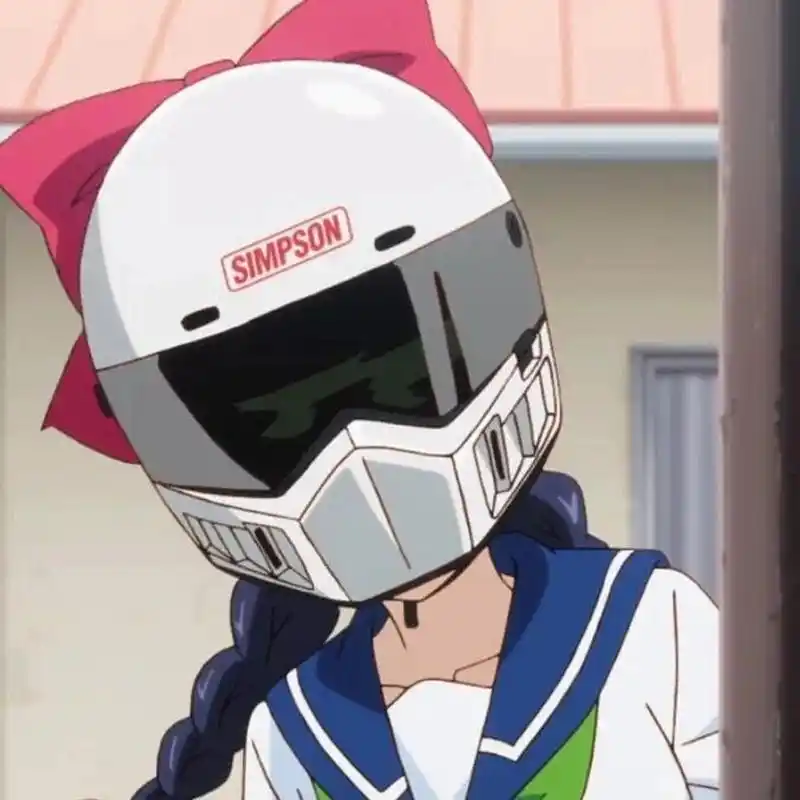 卡通动漫头像 今日份机车头像～～女生专属 爆音少女来梦学姐90