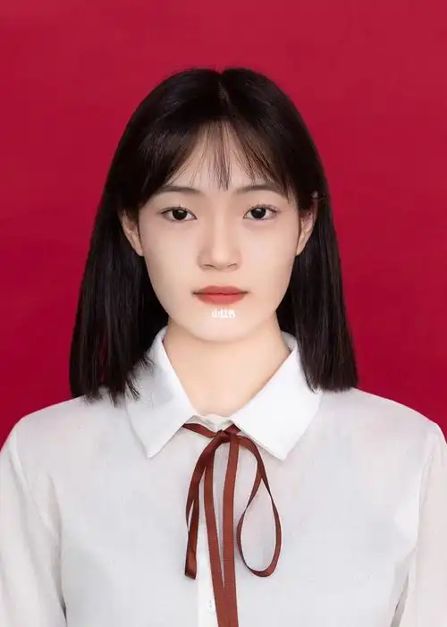 高中生最美证件照