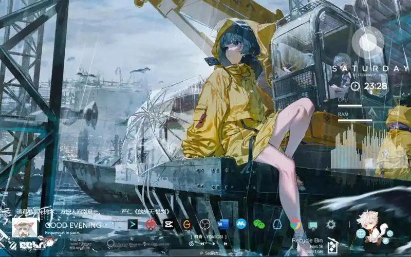 【4k】高质量二次元动态壁纸推荐 #40 丨 4k 60fps 动漫 游戏 【wall