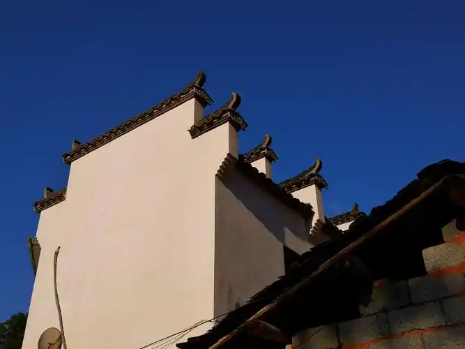 徽派建筑特色一一马头墙.