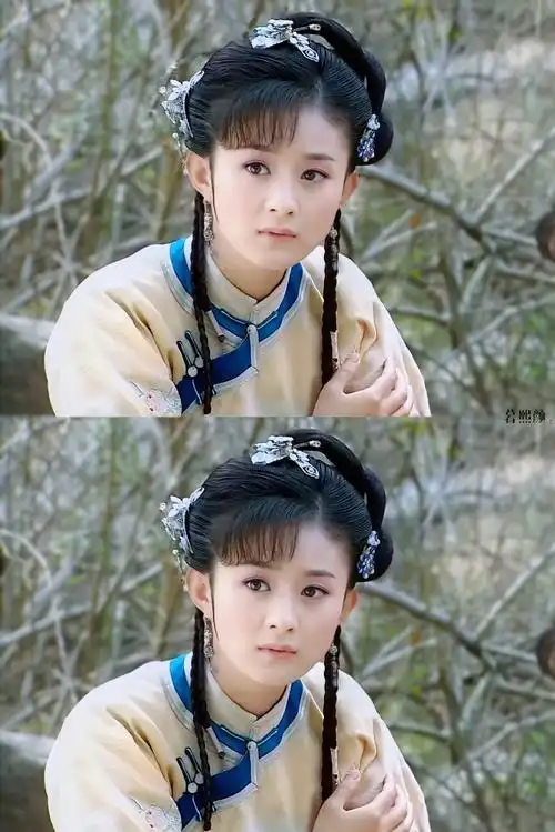 新还珠格格##赵丽颖晴儿##赵丽颖古装造型