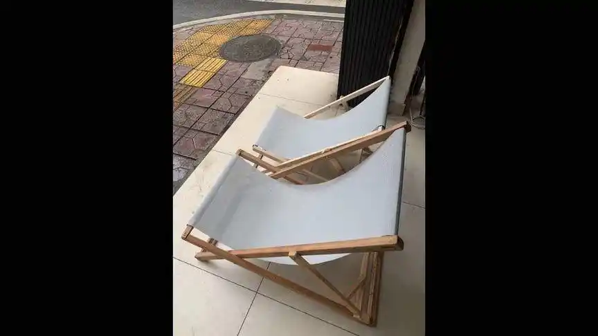 自制躺椅 木工躺椅 沙滩椅