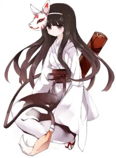 收集   点赞  评论  二次元#水彩上色#赤红之月#狐狸面具#动漫少女 0