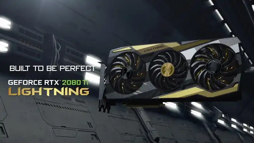 msi nvidia geforce rtx 2080 ti lightning 10th anniversary