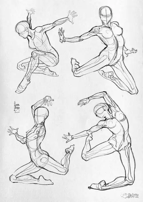 人体比例不掌握你的速写恐怕要变成一股泥石流