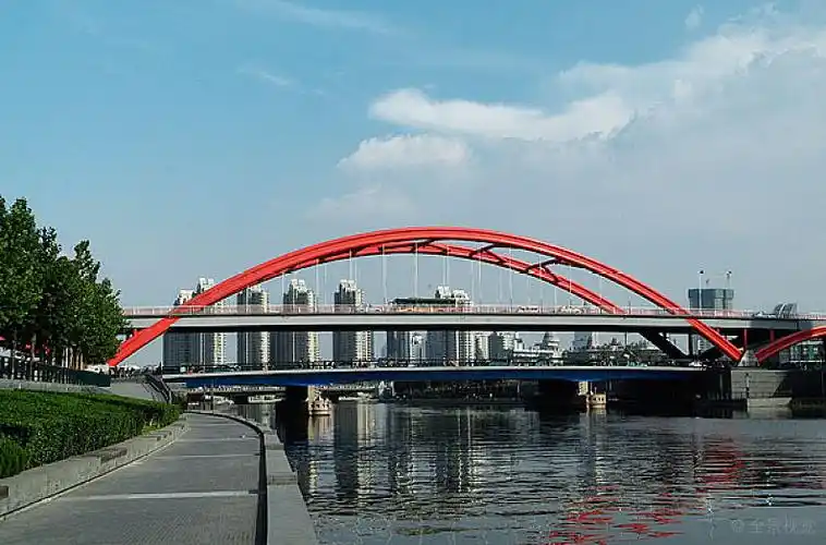 天津海河风光-金刚桥_高清图片_全景视觉