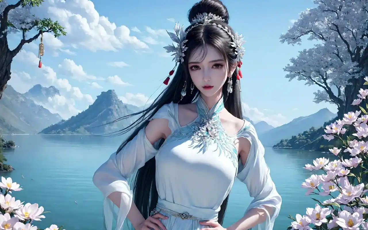 横屏电脑壁纸.#古风 #国风古韵 #古装 #完美身材 #古风 - 抖音