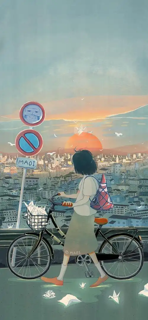 壁纸治愈清新文艺风