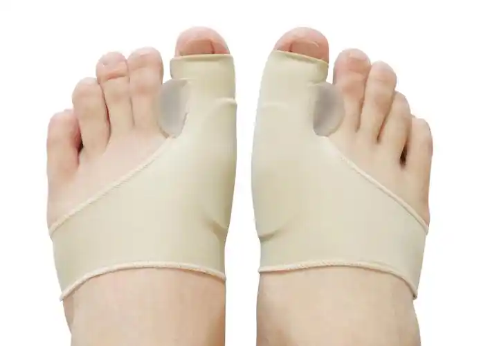 硅胶拇外翻器脚趾分离器大脚骨外翻工具拇囊炎护理套两双内夹胶opp袋