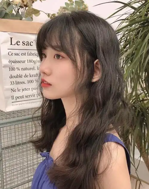 中长发甜美蛋卷头慵懒温柔法式烫发