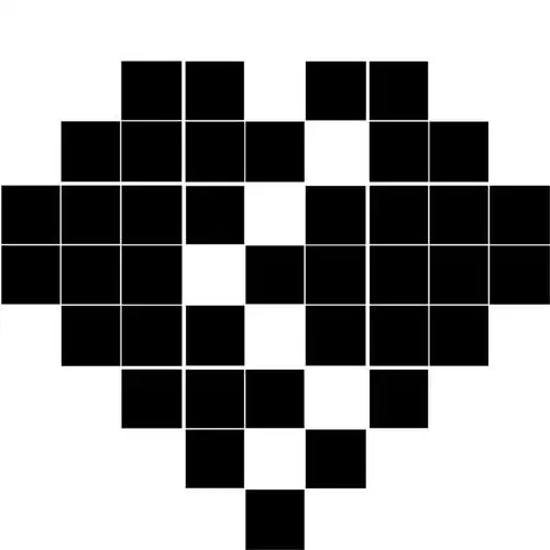 不一样的爱心九宫格多种朋友圈拼图教程