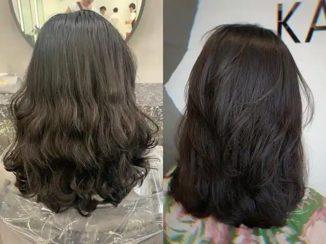 免打理成型纹理微卷造型烫