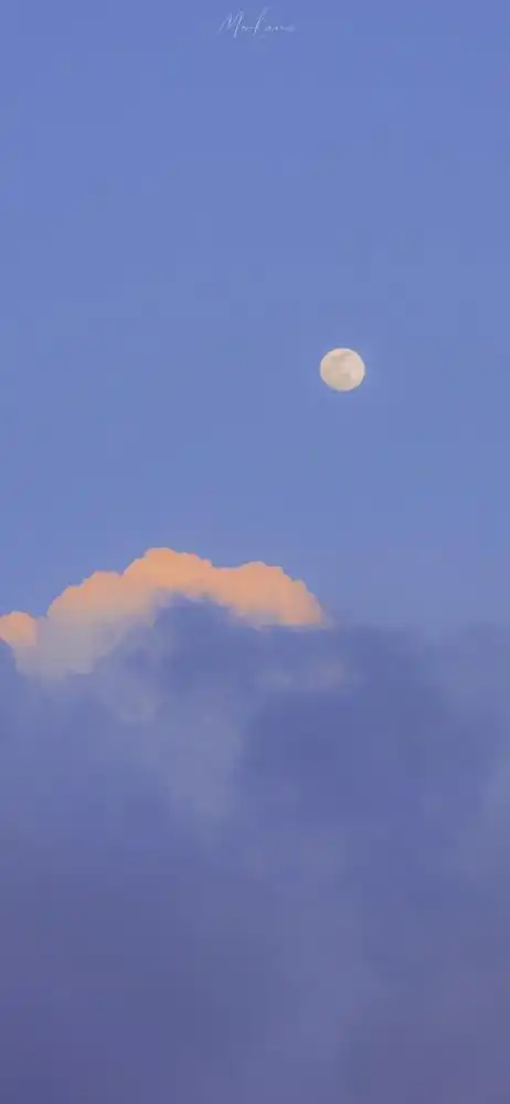 治愈系蓝色背景图