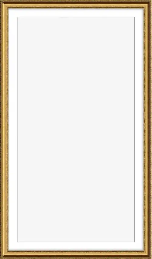 手绘金色古典边框