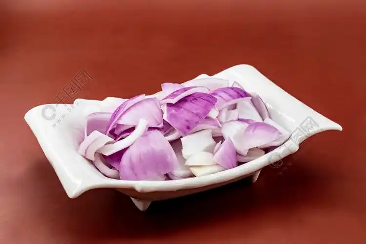 一盘洋葱高清摄影图素材