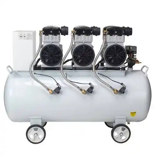 高精密纯铜电机牙科实验室木工汽修无油静音空压机气泵空气压缩机