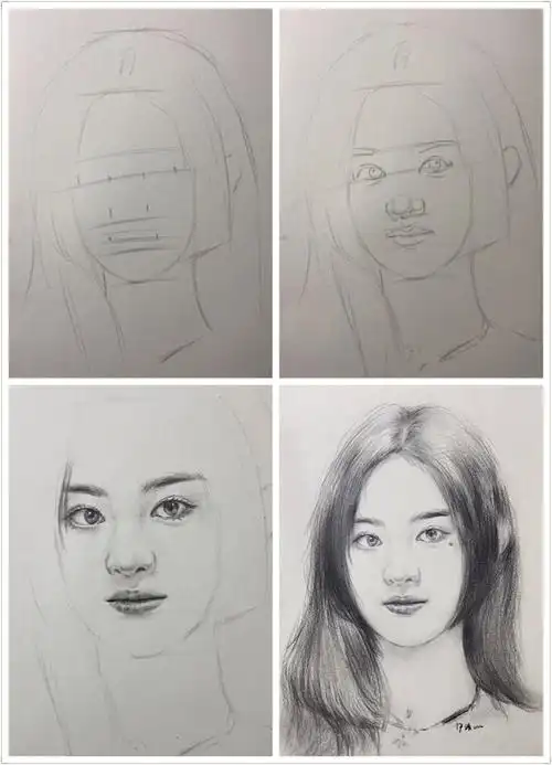 静物素描  #素描头像  #素描画  #人物肖像  #画画其实很简单  #绘