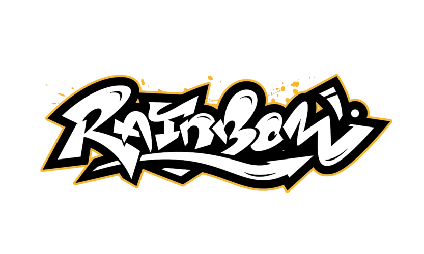 涂鸦嘻哈字体设计