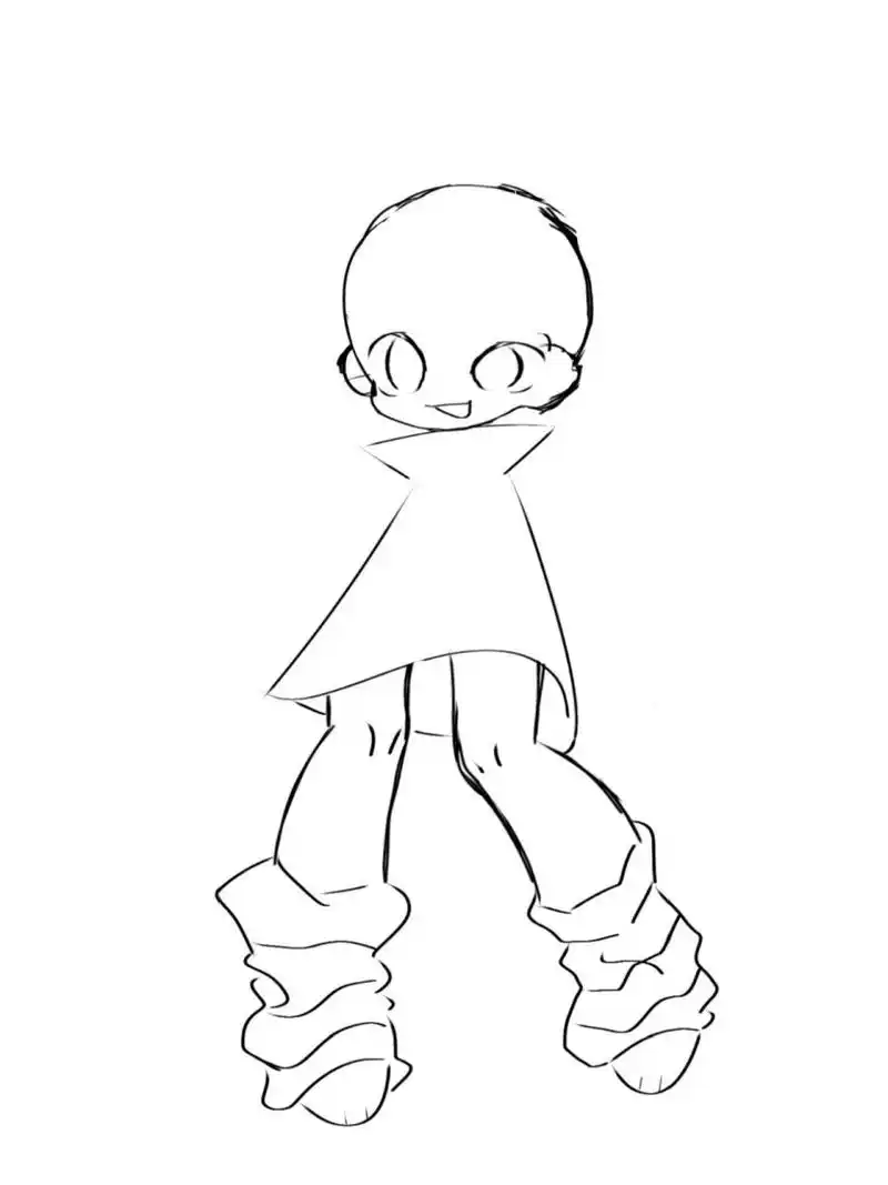 全身模板 禁止二转,发作品要@ ,禁止商用,用的话吱一声 禁止用来接稿