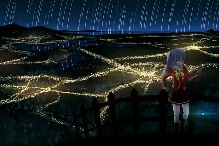 动漫二次元原创/同人画/插画/手绘/头像/壁纸/锁屏/背景/美少女/银