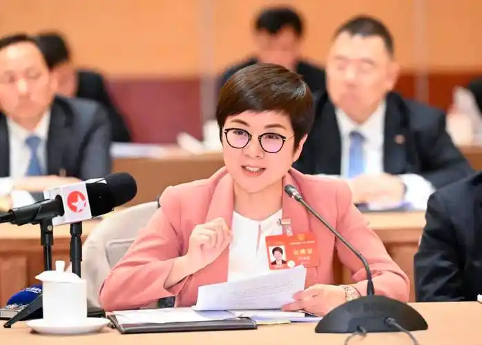 在《繁花》中意外出镜的她,正在北京开两会,上海人太熟悉了_印海蓉