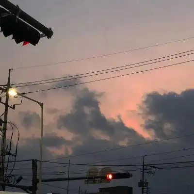 高级氛围落日背景图求财者风生水起求爱者郁郁寡欢