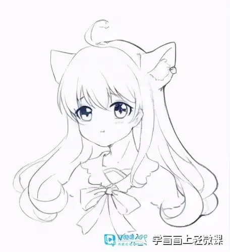 漫画人物的脸怎么画?教你画漫画女生脸部五官