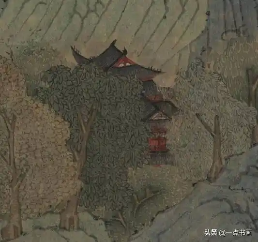 钱选《幽居图卷》鉴赏_山水_纪堂_展卷之