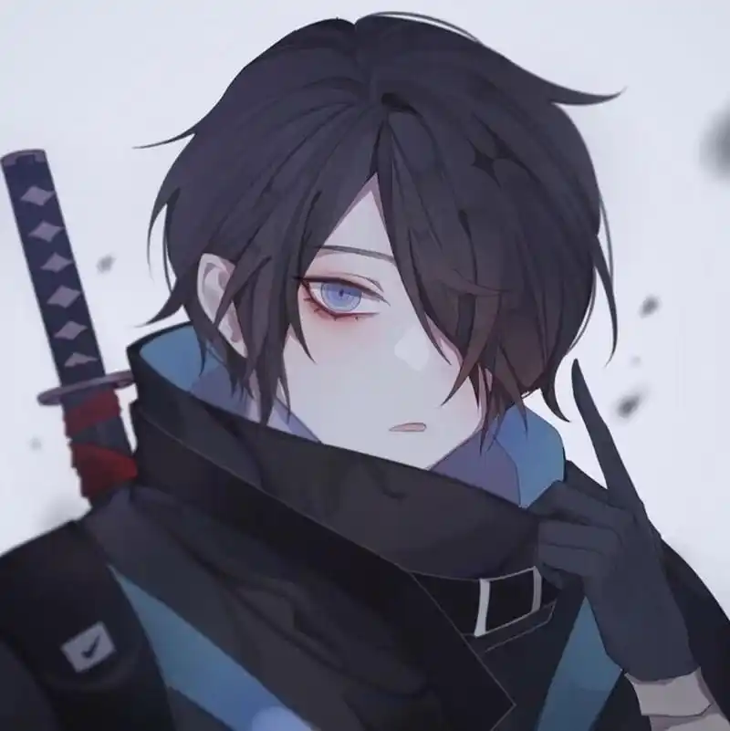 带刀超帅动漫男头 听说你们喜欢这种 有什么喜欢的