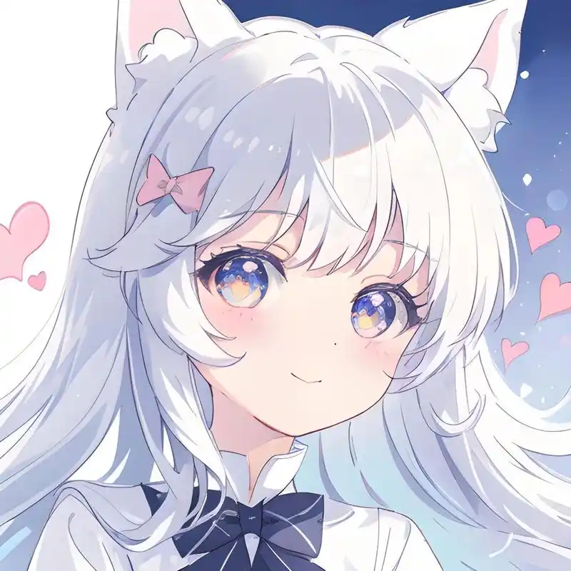 软萌猫耳小甜心丨女生闺蜜头像78