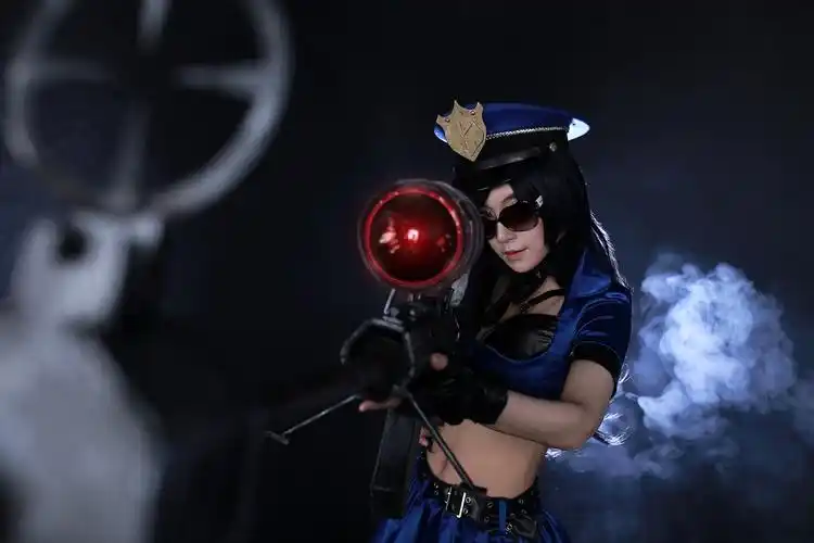 【cn:reve】皮城女警 凯特琳《英雄联盟》