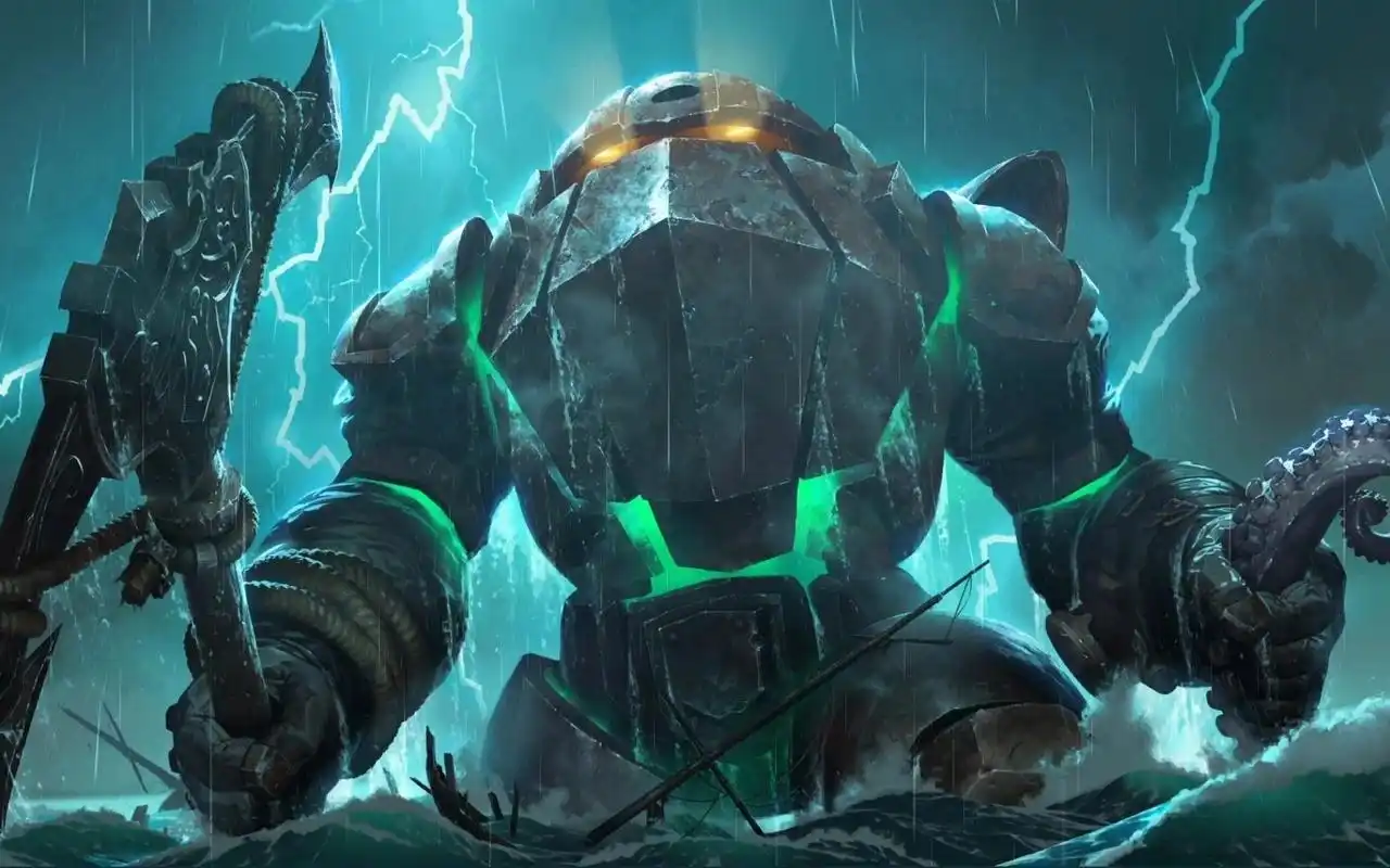 活动作品lol国服配音no93深海泰坦诺提勒斯