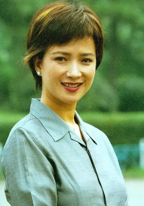 何晴和"夏东海"同框,虽然看得出稍有发福,但富态气质更撩人